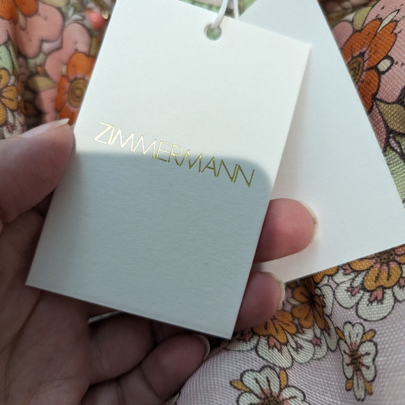 Zimmermann Kaleidoscope Bell Sleeve Gown - Picture 13 of 15